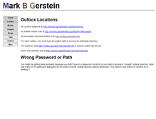 Tablet Screenshot of outbox.gerstein.info