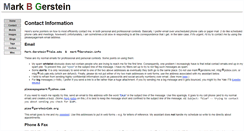 Desktop Screenshot of contact.gerstein.info