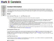 Tablet Screenshot of contact.gerstein.info